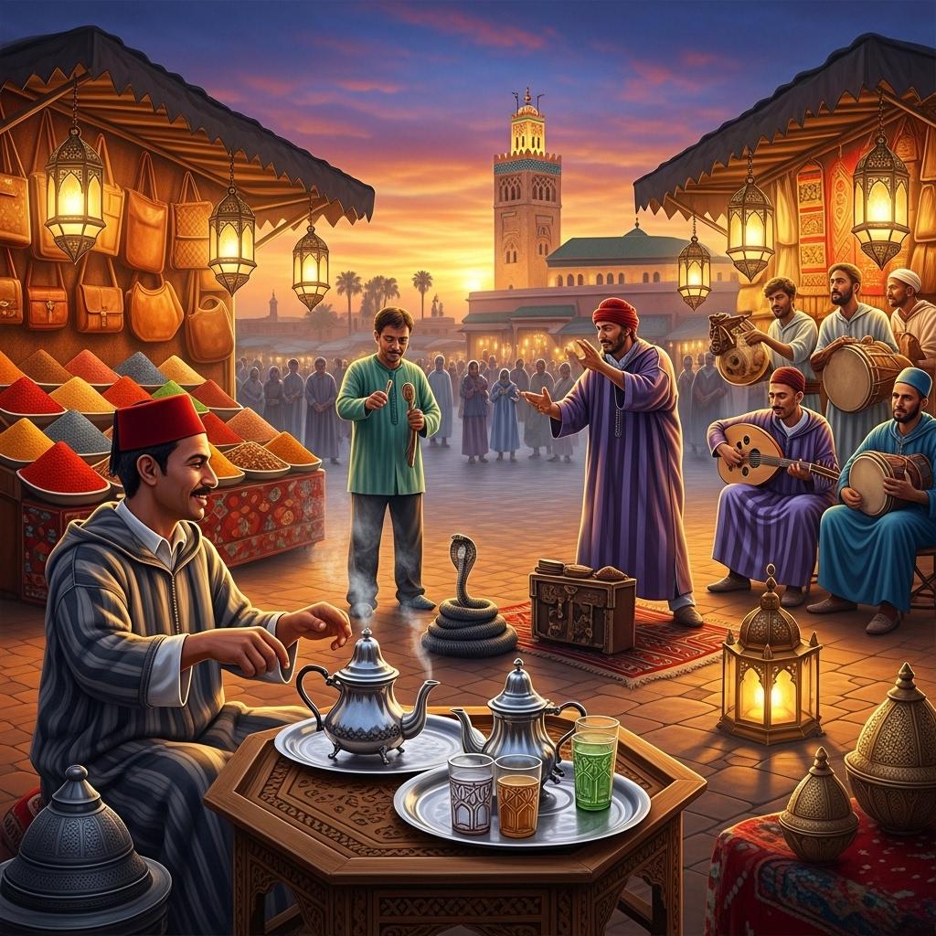 Von München nach Marrakesch : Eine Reise ins Herz Marokkos